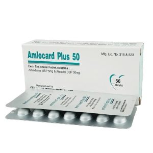 Amlocard Plus5 mg+50 mg