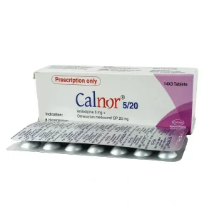 Calnor5 mg+20 mg