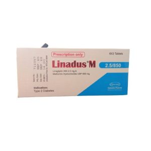 Linadus M2.5 mg+850 mg