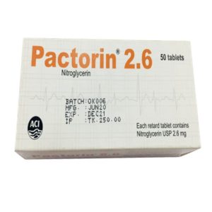 Pactorin Retard2.6 mg