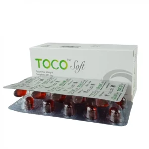 Toco Soft50 mg + 13.5 mg