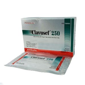 Clavusef250 mg+62.50 mg