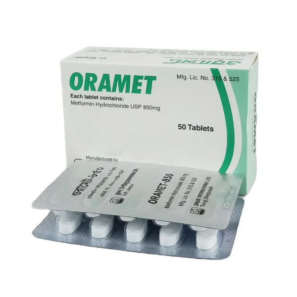 Oramet850 mg