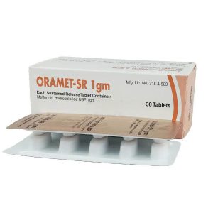 Oramet-SR1000 mg