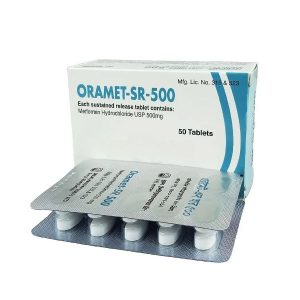 Oramet-SR 500 mg