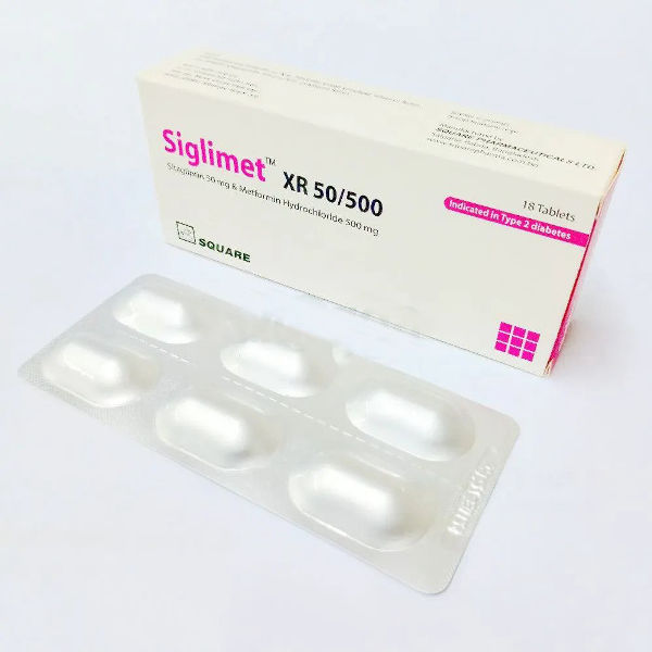 Siglimet XR50 mg+500 mg