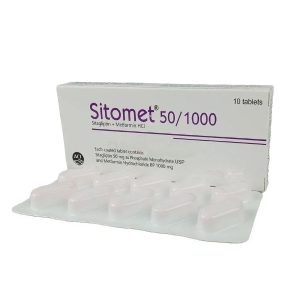 Sitomet50 mg+1000 mg