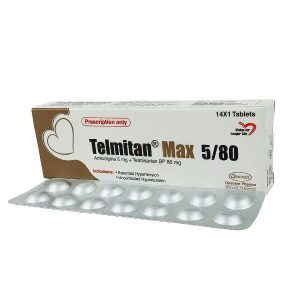 Telmitan Max5 mg+80 mg