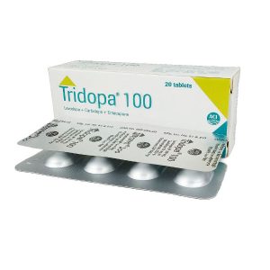 Tridopa100 mg+25 mg+200 mg