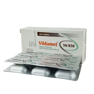 Vildamet50 mg+850 mg