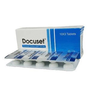 Docuset120 mg
