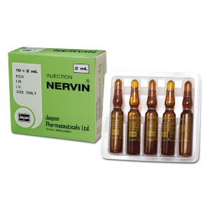 Nervin(100 mg+50 mg+100 mg)/2 ml