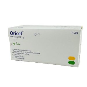 Oricef1 gm/vial