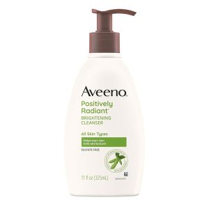 Aveeno Positively Radiant Brightening Facial Cleanser – 325ml