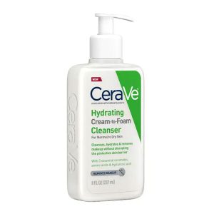 Cerave Hydrating Cream-to-Foam Cleanser – 237ml