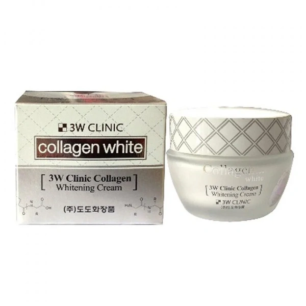 3W Clinic – Collagen White Whitening Cream – 60ml