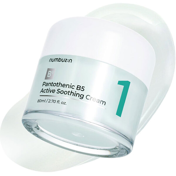 Numbuzin No.1 Pantothenic B5 Active Soothing Cream – 80ml