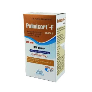 Pulmicort-F (160 mcg+4.5 mcg)/puff - 120 metered (Copy)