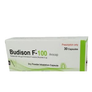 Budison F Dry Powder Inhalation Capsule (DPI) 100 mcg+6 mcg