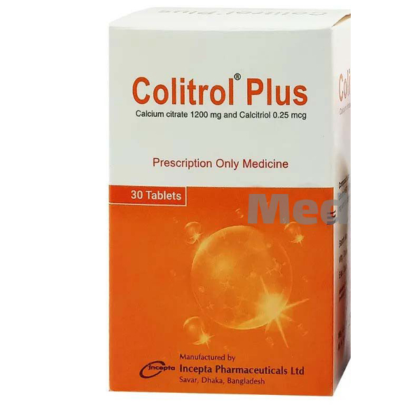 Colitrol Plus 1200mg+0.25mcg