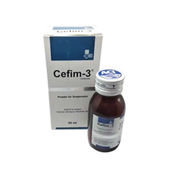 Cefim-3 Powder for Suspension 50ml