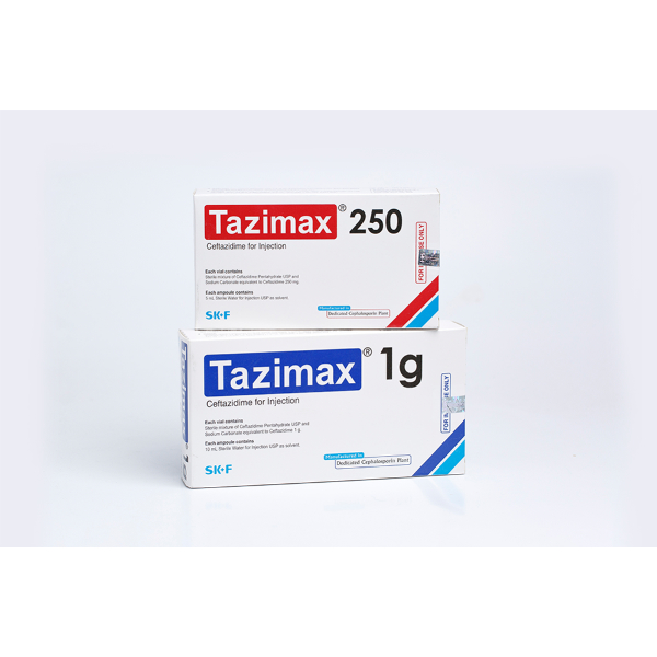 Tazimax IM/IV Injection 250mg/vial