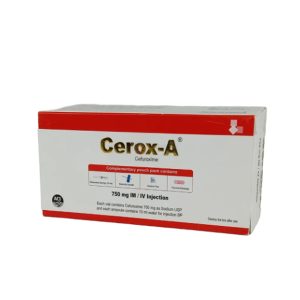 Cerox-A IM/IV Injection 750mg/vial