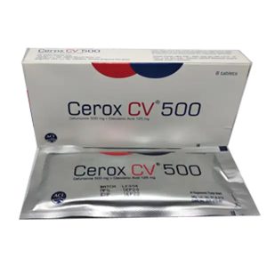 Cerox CV 500mg+125mg