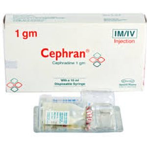 Cephran IM/IV Injection 1gm vial