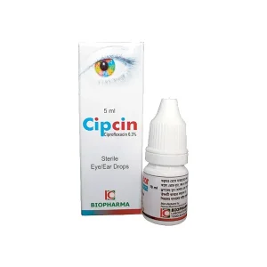 Cipcin Ophthalmic Solution 5ml