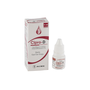 Cipro-D Ophthalmic Solution 5ml