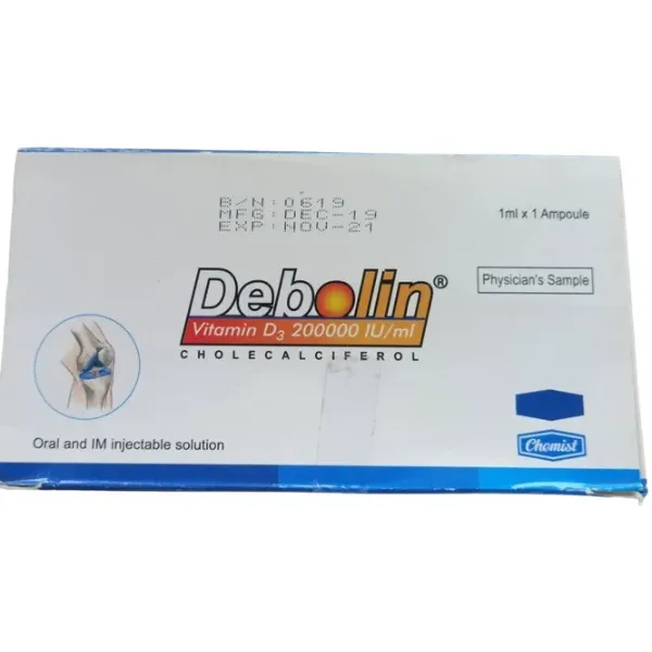 Debolin Injectable Solution 1ml ampoule